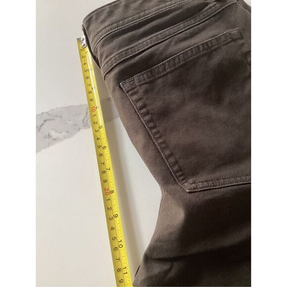 Duluth Trading Co Brown Canvas Cargo Shorts Sz 8 Stretch Womens - Picture 8 of 8